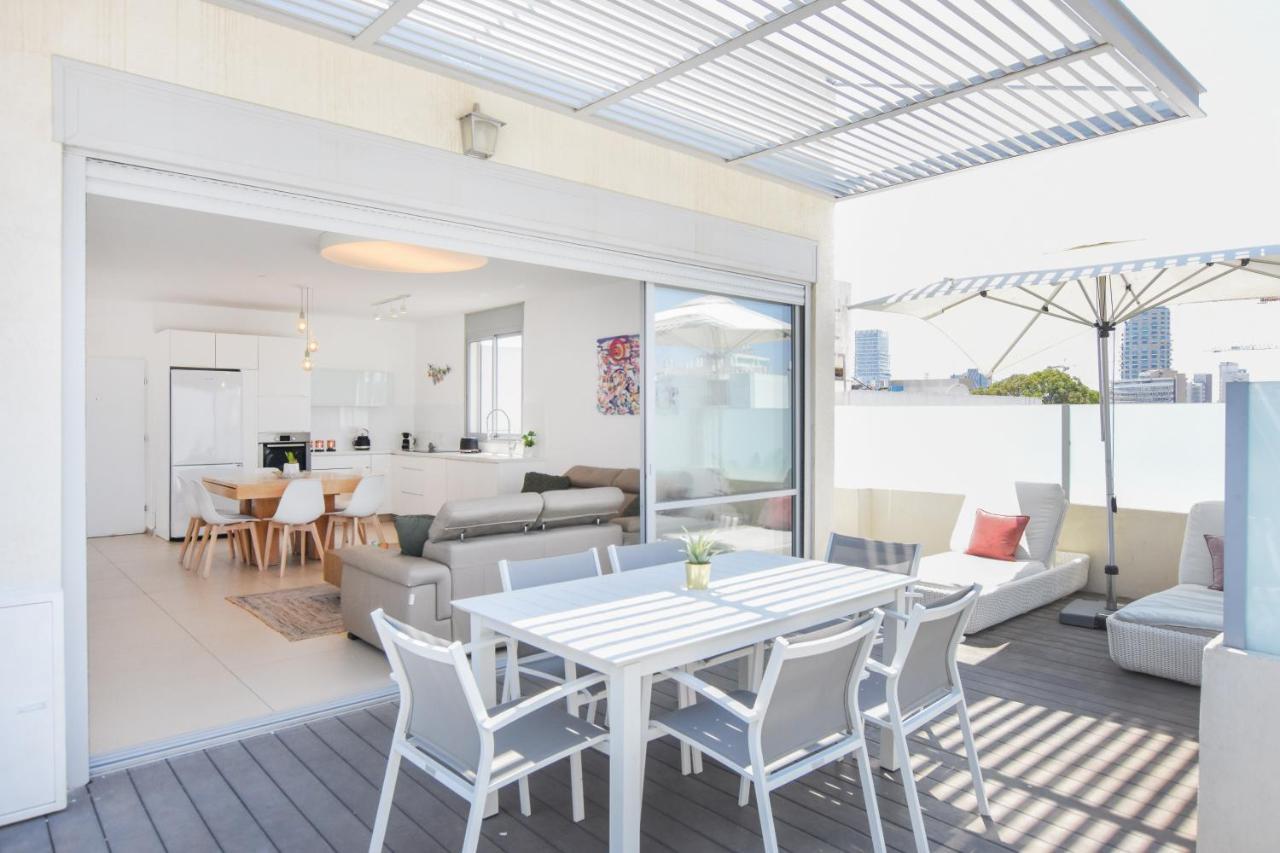 Skylight 3Br In Bograshov By Holyguest Lägenhet Tel Aviv Exteriör bild