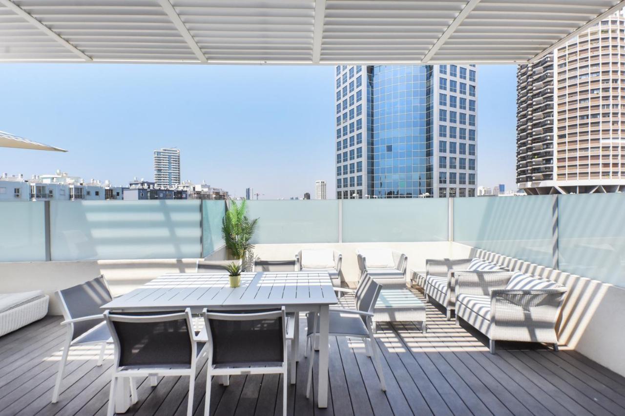 Skylight 3Br In Bograshov By Holyguest Lägenhet Tel Aviv Exteriör bild