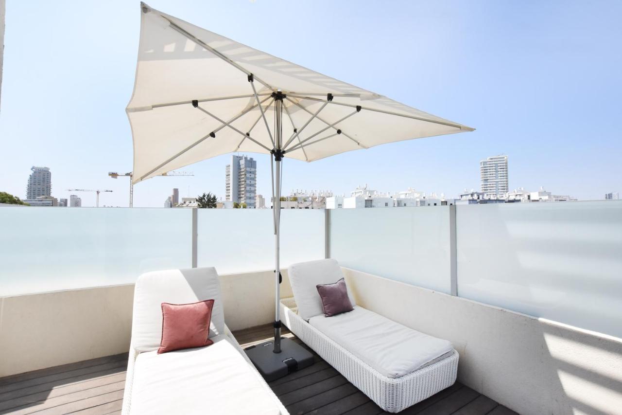 Skylight 3Br In Bograshov By Holyguest Lägenhet Tel Aviv Exteriör bild