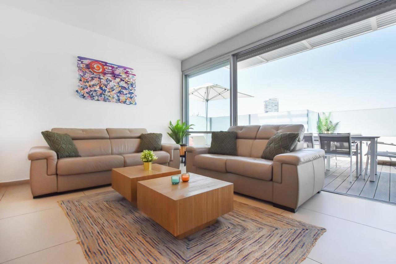 Skylight 3Br In Bograshov By Holyguest Lägenhet Tel Aviv Exteriör bild