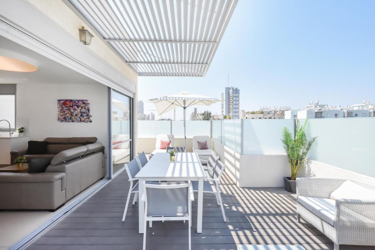 Skylight 3Br In Bograshov By Holyguest Lägenhet Tel Aviv Exteriör bild